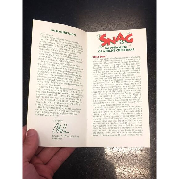 Secret Adventures VHS 1994 Episode 5 SNAG TESTED with Parents' Guide Christmas - Picture 11 of 14